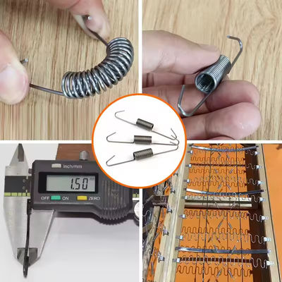 Venta al por mayor Accesorios para muebles de buena calidad Ganchos de resorte para sofás Ganchos de balance de resorte metálicos