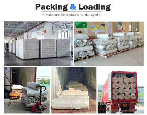 Ahorro de costos de flete colchón de exportación de vacío en rollo de bolsillo independiente