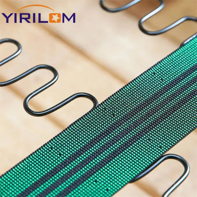Fabricantes Sofá banda elástica banda elástica accesorios de telar 50 metros / rollo de telar elástico alto