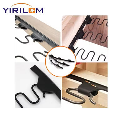 Sofá Color Negro Clip Strips para el Sofá Hardware 12cm Muebles Accesorios