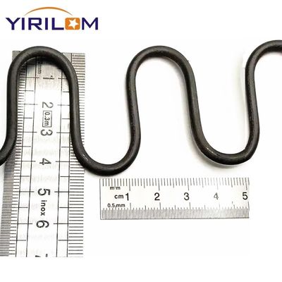 3.6 mm de acero de resorte zig zag plano y recto hecho para sofá