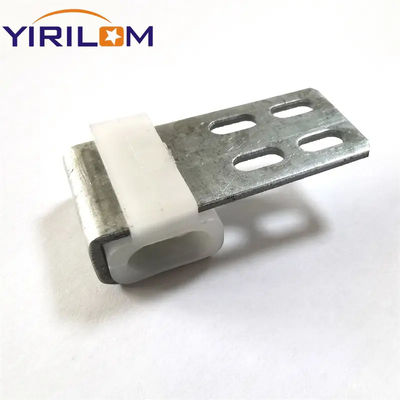 4 agujeros diseño moderno Zigzag soporte de sofá clips de metal plástico compuesto para sofás