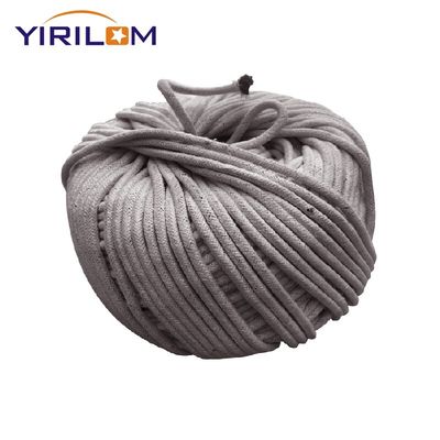 Cordones de algodón trenzados de 3-9 mm de algodón de color personalizado Cordón de tubería suave de algodón para sofá