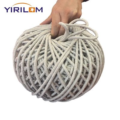 Cordones de algodón trenzados de 3-9 mm de algodón de color personalizado Cordón de tubería suave de algodón para sofá
