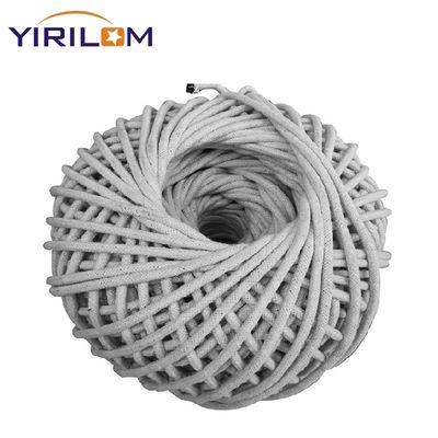 Cordones de algodón trenzados de 3-9 mm de algodón de color personalizado Cordón de tubería suave de algodón para sofá