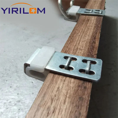 4 agujeros Sofá de resorte Sofá de metal plástico Composit Clips para muebles Zigzag resorte