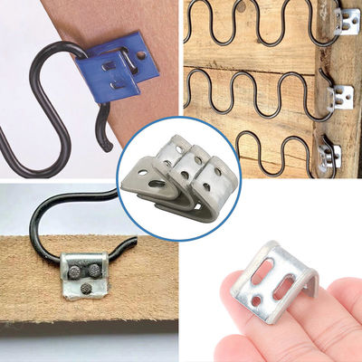 Factory Price 4 5 Holes Spring Sofa Clips Hardware Accessories for Zigzag Spring