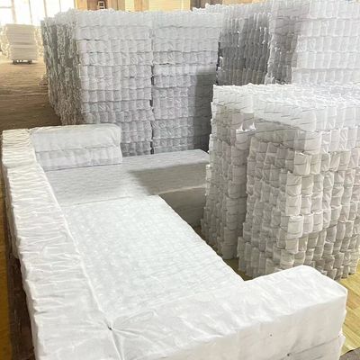 Precio barato 20 * 20 * 4 pulgadas de sofá cojín de bolsillo de resorte utilizado para la fabricación de sofá