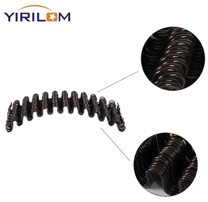 Muebles de fábrica Sofá rodante de 3.8 mm Cama de resorte de alambre Zigzag