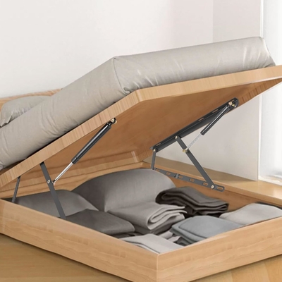 Mecanismo de elevación de cama de 600 mm personalizable, soporte de puntal de resorte de gas, bisagra, cama, sofá, ahorro de espacio