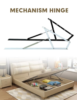 Mecanismo de elevación de cama de 600 mm personalizable, soporte de puntal de resorte de gas, bisagra, cama, sofá, ahorro de espacio