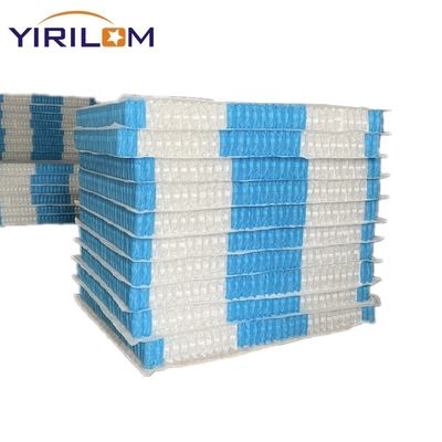 Colchón con resortes ensacados para alivio de presión y aislamiento de movimiento para camas de hotel y hogar