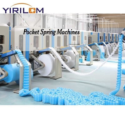 Unidad de resorte de bolsillo de colchón de 5 zonas 6-10 pulgadas de altura