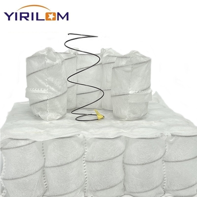 Custom 18 * 18 * 4 pulgadas Blanco bolsillo de primavera bolsillo de sofá de primavera para la venta