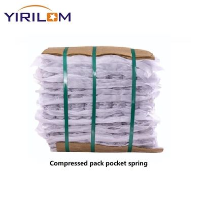 Cuesta de resorte de bolsillo de acero al carbono, bobina de acero, alambre de bolsillo para el sofá