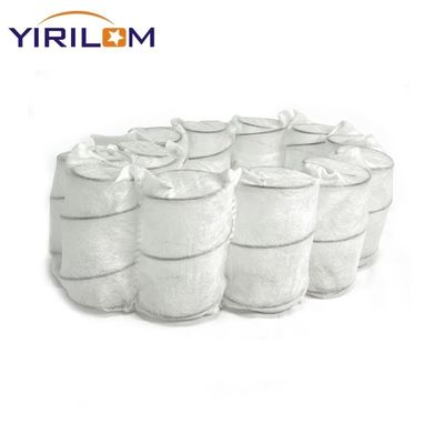 Unidad de resorte ensacado para sofá con alambre de acero de alto carbono, con tejido de 65-100g/㎡ y tamaño personalizado