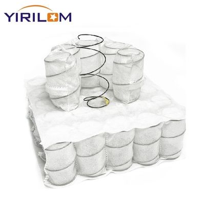 Unidad de resorte ensacado para sofá con alambre de acero de alto carbono, con tejido de 65-100g/㎡ y tamaño personalizado