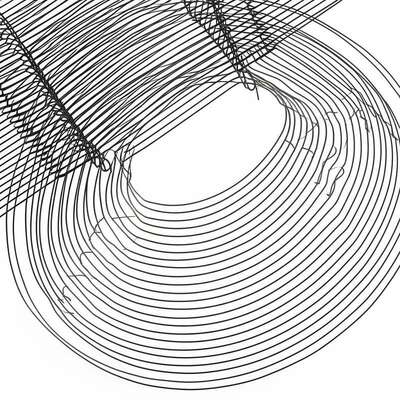 Resorte en zigzag de alambre de acero con alto contenido de carbono calibre 13, 50 mm de altura, para soporte de asiento de sofá