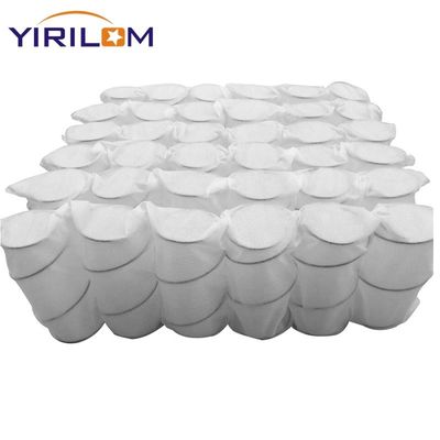 Buen precio 1.8mm de acero de alambre comprimido de rollo de paquete de tamaño personalizable sofá de bolsillo unidad de resorte en línea