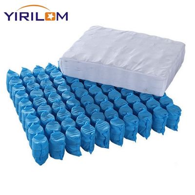 Buen precio Alambre de acero de alto carbono Tamaño personalizable Sofá silencioso Muelle de bolsillo Muelle embolsado comprimido en línea