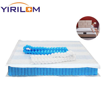Unidad de muelle ensacado de alambre de acero de 1,8 mm con 5-7 espiras y zonas personalizadas para la fabricación de colchones