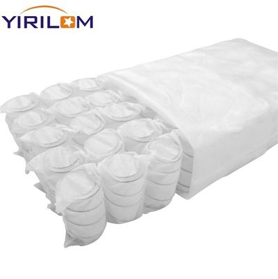 Alto elástico 1.0mm de acero de alambre de bolsillo de resorte con confort de media firmeza para almohada de cama