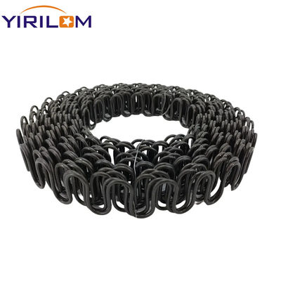 Buen precio Resorte en zigzag de alambre de acero de 3,6 mm de tamaño personalizado con pintura negra para muebles de sofá en línea