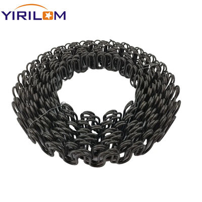 Resorte en zigzag de longitud personalizable con tratamiento superficial de galvanoplastia y diámetro de alambre de 2,8 mm ~ 4,0 mm para tapicería de sofás