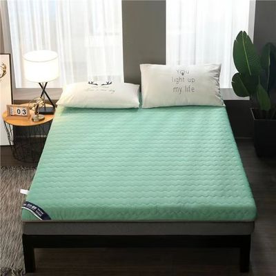 Colchón de espuma viscoelástica de gel PU de alta densidad personalizado con 10 cm de altura y funda de algodón de punto