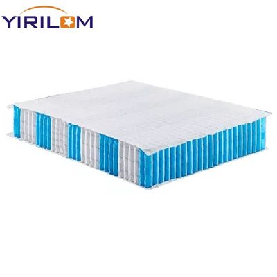 Colchón de alambre de acero de alto carbono de resorte de bolsillo con diámetro de acero de 1,0 mm-2,3 mm y cubierta de tela no tejida