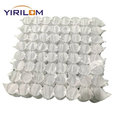 Muelle de bolsillo de 4 pulgadas para sofás con alambre de acero de alto carbono y opciones de tamaño personalizadas
