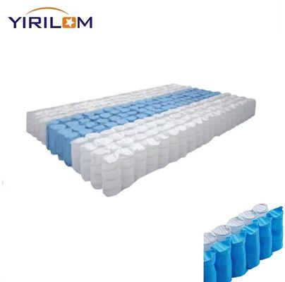 Unidad de resorte de bolsillo de doble tamaño de 1.8 mm de diámetro de alambre, zona 1-3-5-7, para colchones y muebles
