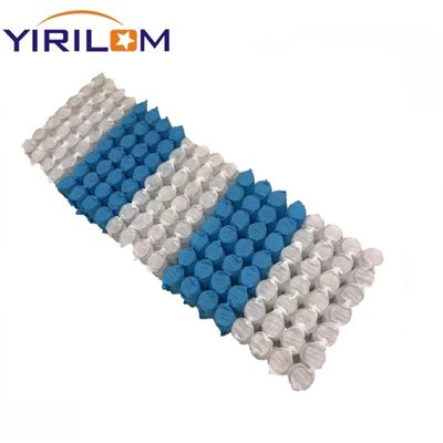 Unidad de resorte embolsado de acero de alto carbono de 1,8 mm y 3, 5, 7 zonas duradero para colchón