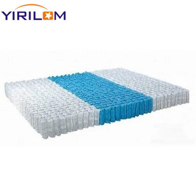Colchón de alambre de acero de alto carbono de resorte de bolsillo con resorts de bolsillo individuales para una durabilidad duradera