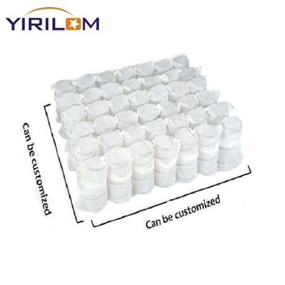 1.8mm Sofá de tejido no tejido de bolsillo de resorte tamaño personalizable muy transpirable para el cojín del sofá