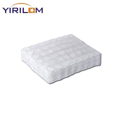 Resorte de bolsillo para sofá de alambre de acero de 1,8 mm y 8 cm de altura con resortes embolsados individualmente para cojín de sofá