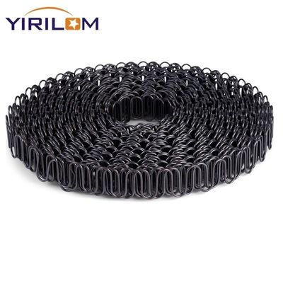 Buen precio Tamaño personalizado Cable de acero de alto carbono Revestimiento antirruído Primavera zigzag para sofá y muebles en línea