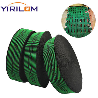 Sofá y silla con telas elásticas Banda de látex Reparación de muebles de bricolaje Tapicería Modificación de sofá Elasbelt hecha de caucho Materiales PP PE