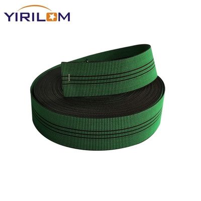 Cinta de polipropileno de alta elasticidad para reparación de muebles con cincha elástica para sofás de tamaño personalizado