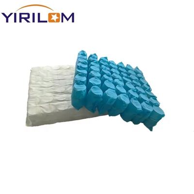 Unidad de resorte de bolsillo silencioso de acero con alto contenido de carbono de tamaño personalizado para cojín de sofá