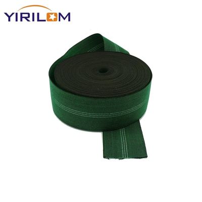 2 pulgadas de ancho elástico de sofá con tela de poliéster de nylon para soporte y reparación de muebles
