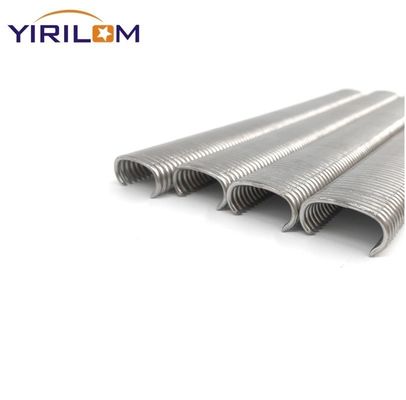 Clip en C para colchón de zinc galvanizado con corona de 17/18/19/22mm y embalaje de 6000 piezas/cnt para soporte de muelles de colchón