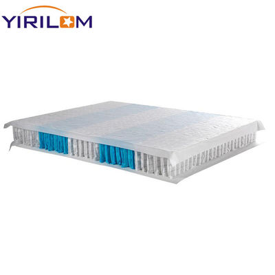 Unidad de resorte de bolsillo para colchón blanco de fabricante chino con alambre de acero de alto carbono 70# y altura total de 20 cm para una comodidad altamente transpirable