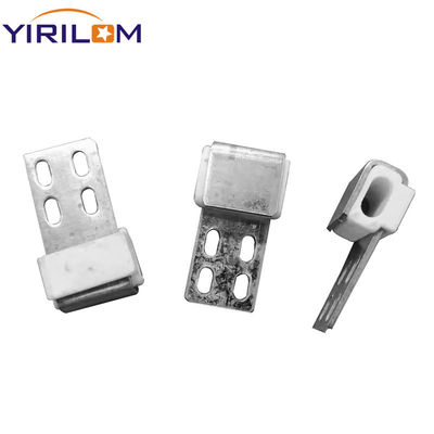 Buen precio 4 agujeros de zinc revestido de hierro Sofá de resorte clip para muebles accesorios de hardware en línea