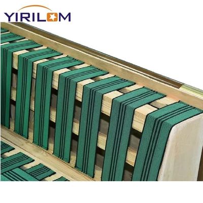 Buen precio 1.5 mm de espesor Polypropylene Sofa Webbing con 500 libras de capacidad de peso para el soporte de muebles en línea