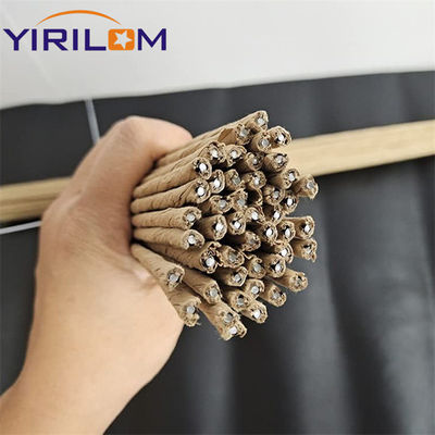 Alambre de fijación recubierto de papel de acero de alto carbono con tratamiento antioxidante zincado y papel kraft ignífugo para muebles de sofá