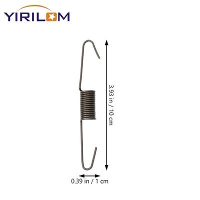 Clips de fijación de resorte de gancho de equilibrio de alambre de acero de 1,5 mm con zincado antioxidante para fijación de resorte en zigzag de 97 mm de longitud
