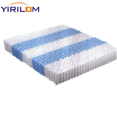 Zona 5 Unidad de resorte de bolsillo de alambre de acero de alto carbono comprimida y enrollada para soporte de colchón