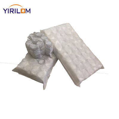 Unidad de resorte de bolsillo para almohada de tejido no tejido de rollo lavable