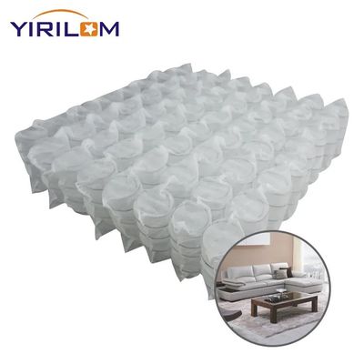 Buen precio Sofá de alambre de acero de carbono de 18x18 pulgadas con bobina de resorte de bolsillo con tamaño personalizado y embalaje laminado comprimido para muebles en línea